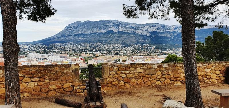 Denia Blick von der Burg