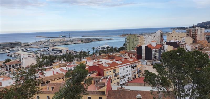 Denia Blick von der Burg