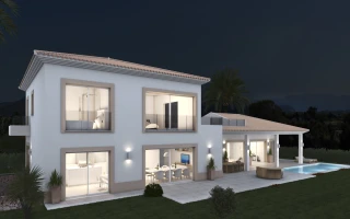 Bauprojekt in Denia La Pedrera CASA SOL