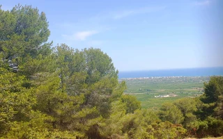 Sonniges Grundstück mit Meerblick in Oliva – Urb. Tossal Gross