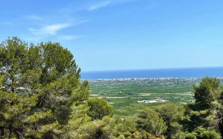 Sonniges Grundstück mit Meerblick in Oliva - Urb. Tossal Gross