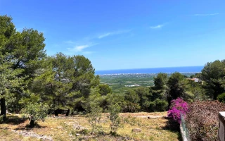 Sonniges Grundstück mit Meerblick in Oliva - Urb. Tossal Gross